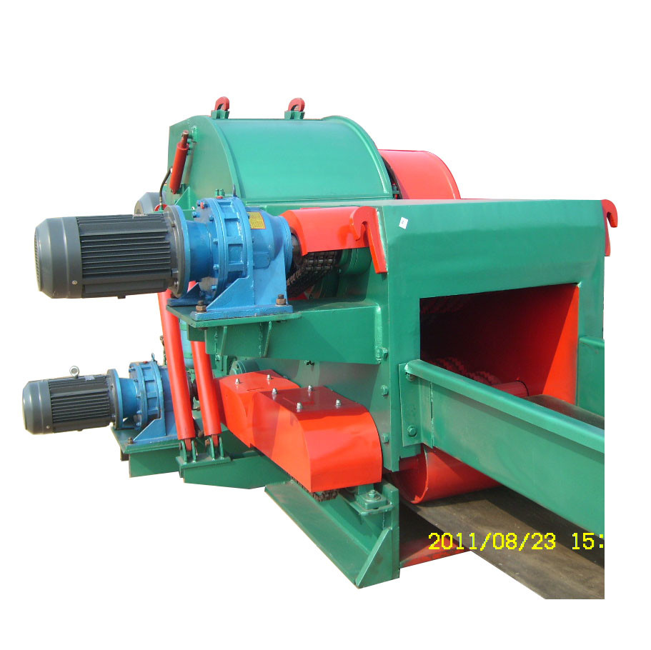 Quality Factory Using Wood Crusher Machine 30 Ton Capacity 220KW 40CM Diamter Log Chipping for sale