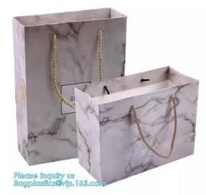 Quality Paper Fashion Luxury Paper Packaging Bag With Handle Bags Carrier for sale