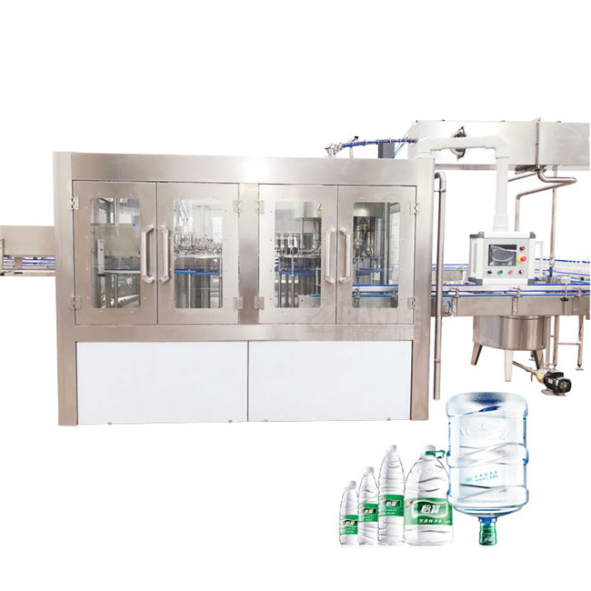 Quality Carbonated Beverage Soda Pure Mineral Water Bottle Filling Capping Sealing Machine / Filling Production Line Automatic for sale