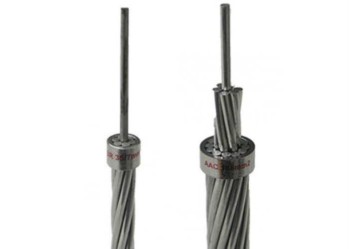 Quality BS 215 ACSR Rabbit Aluminium Conductor Cable High Strength 6/1 3.35mm for sale
