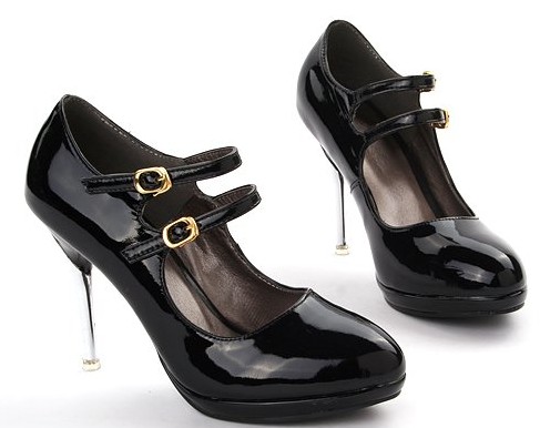 Quality elegant genuine leather lady shoes for sale