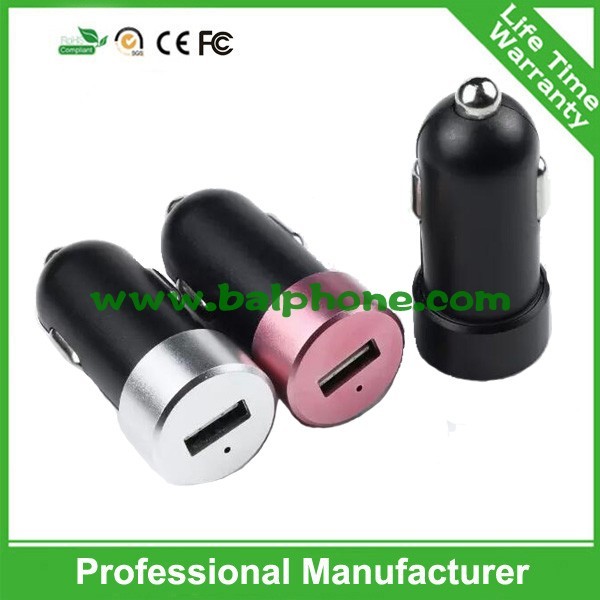 Quality Single USB car charger for smartphone for sale
