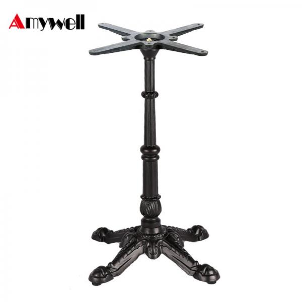 Factory cast iron bistro commercial restaurant table base