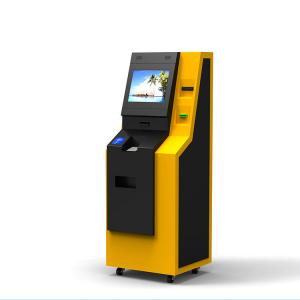 Quality Touch Screen Self Service Printer NCR Machine Terminal Kiosk Free Floor Standing Crypto ATM Machine for sale