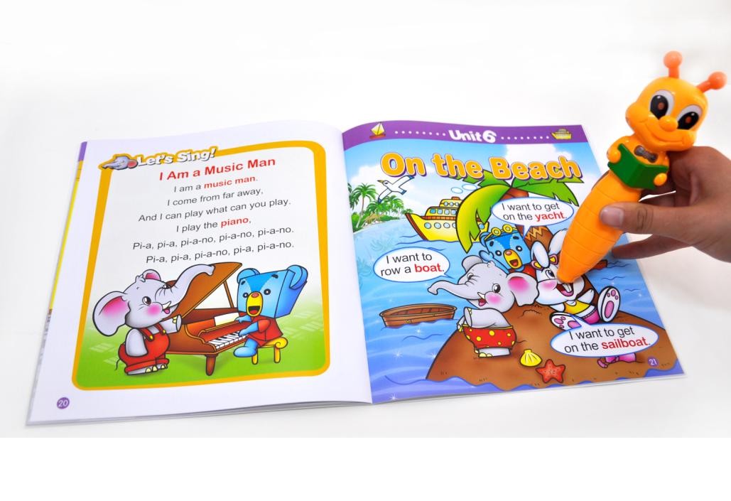 Buy Educational Reading Pen Book For Kids with English I Like Books at wholesale prices