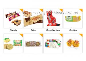 Quality Flow Wrap Packing Machine For Food Cookies Daily use for sale