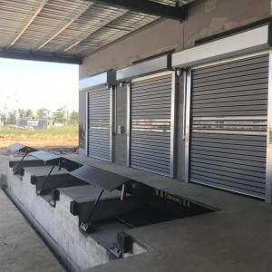 Quality Outside Rolling Back Sectional Industrial Security Door High Speed for sale