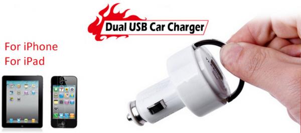 With Pull-tab 5V 1.0A MIni USB Vehicle Charger with Pull Tab USB Car Charger