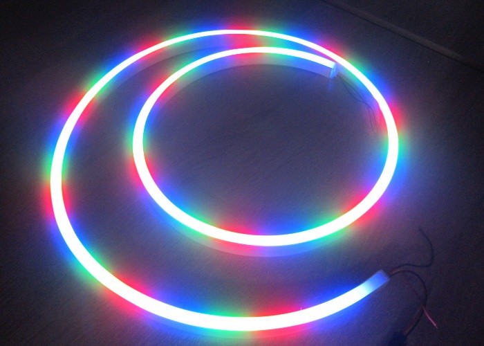Quality Colorful Battery Powered Neon Led Strip Lights High Luminous Flux Eco - Friendly for sale