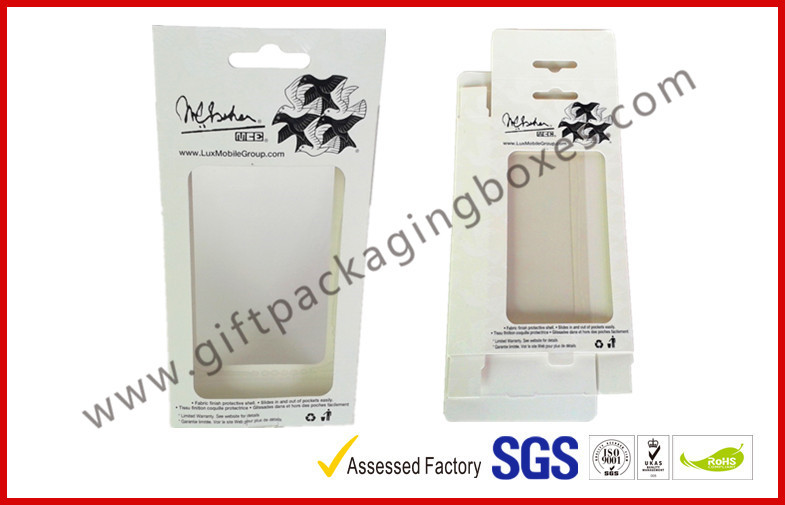 Small Card Board Packaging Boxes, Promotional C2s Paper Box For iPhone Case Packing