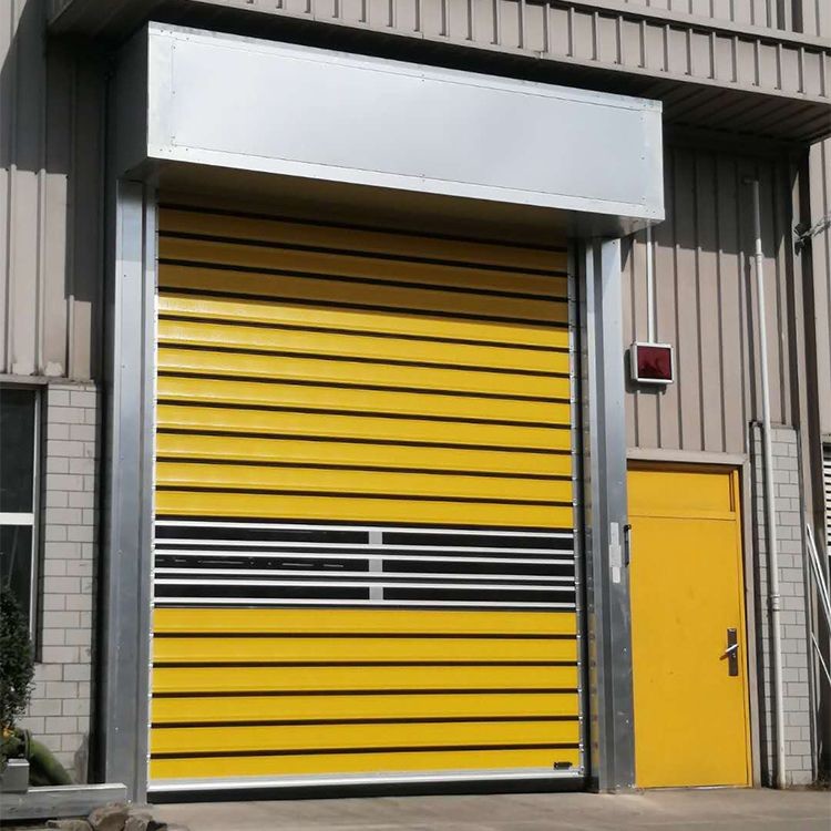 Quality High Performance Automatic Aluminum Industrial Roller Shutter Doors AC 220V for sale