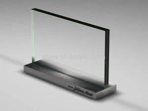 Quality Acrylic Menu Card Stand Sign Holder Acrylic Display Stands for sale