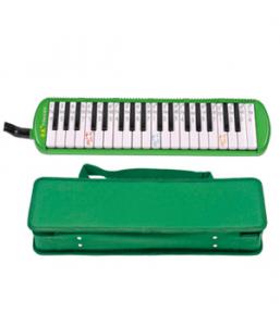 Quality ABS Plastic Shell Copper board 37 key Melodica kids toy with oxford cloth box-AGME37A for sale