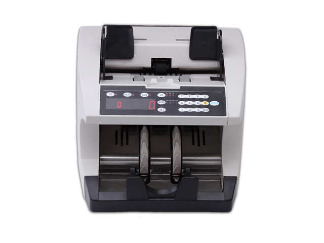 Quality FRONT LOADING COUNTING MACHINE FMD-503 with UV+MG DETECTION heavy-duty banknote counter for sale