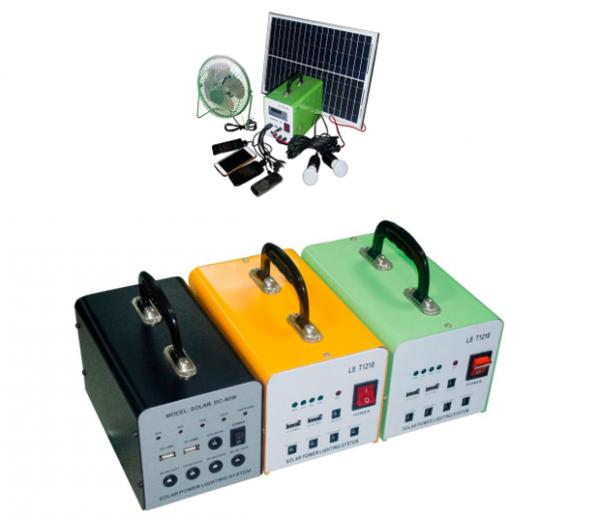 Home lighting use solar kits price, 10w / 20w / 30w solar panel kits high performance for hot sale