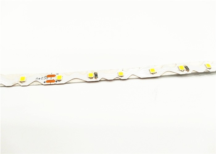 Cool White S Shape LED Strip , Beandable Flaexible Led Strips High Color Rendering