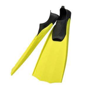 Quality Multicolor Free Diving Swim Fins Flippers Anti Slip For Adults for sale