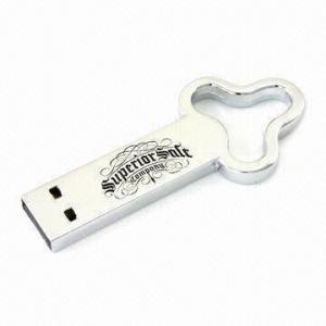 Quality USB Flash Drive, Made of Plastic, CE Certified for sale