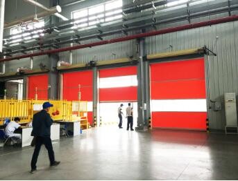 Quality Industrial Pvc Rapid Roller Doors High Level Automation Rise Rolling Shutter for sale