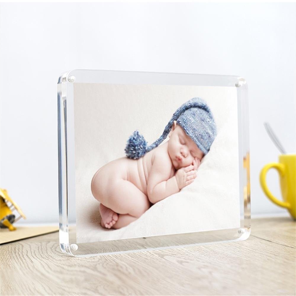 Quality Clear Acrylic Photo Frame With Round Corner for sale