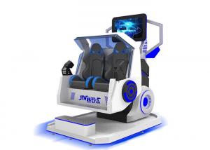 Quality 2 Seats Roller Coaster 9d VR Simulator Game Machine for sale