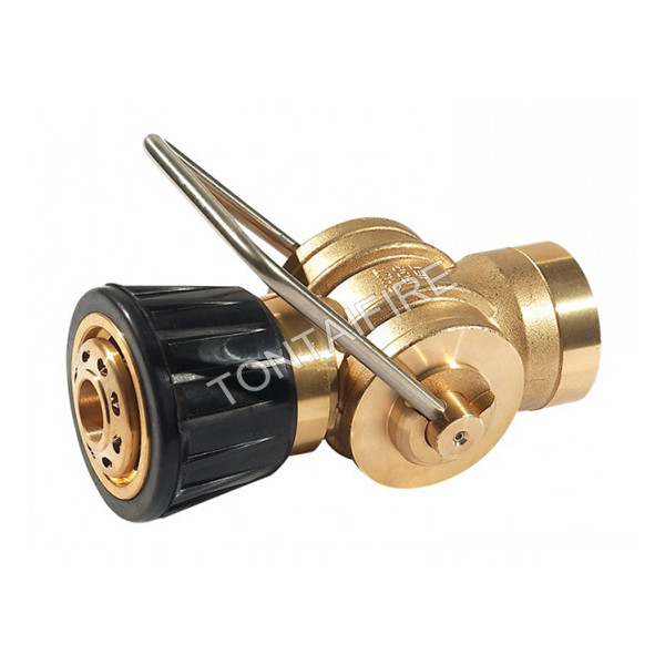 Quality Storz 3 position fog nozzles in brass material for hydrant system for sale