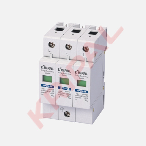 Quality Din Rail Mounted DC Isolator Switch Surge Protector 40KA Lightning Arrester for sale