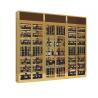 Buy cheap Modern Standing Metal Wine Cabinet Gold Cooling Display Wine Rack Refrigerator from wholesalers