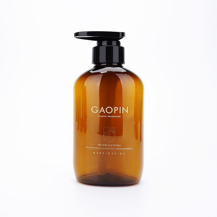 Quality Manufacturers Amber Shampoo And Conditioner Bottles Plastic Shampoo Bottles for sale