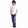 Buy cheap Boy's T-shirt with Colorful Print, Made of 100% Cotton from wholesalers