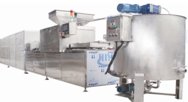 Quality SSS304 Material Chocolate Bar Maker Machine , Chocolate Tempering Equipment for sale