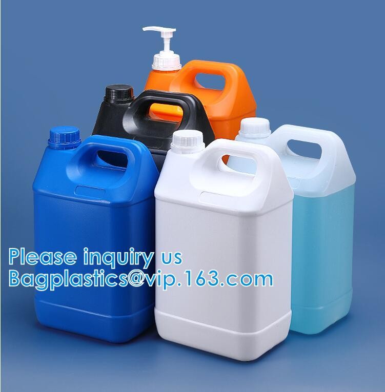 Quality 250ml 500ml 1000ml 1 Litre Gallon Plastic PET Storage Container HDPE Chemical Use F Style Jugs Bottle for sale
