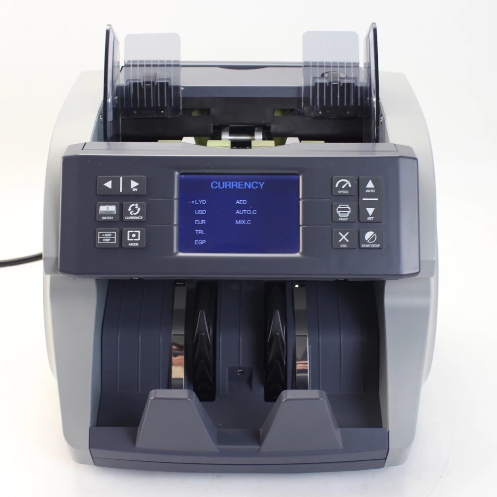 Quality FMD-880 Dual CIS bill counter and sorter USD EUR GBP DOP mix value counter mixed denomination bill counter for sale