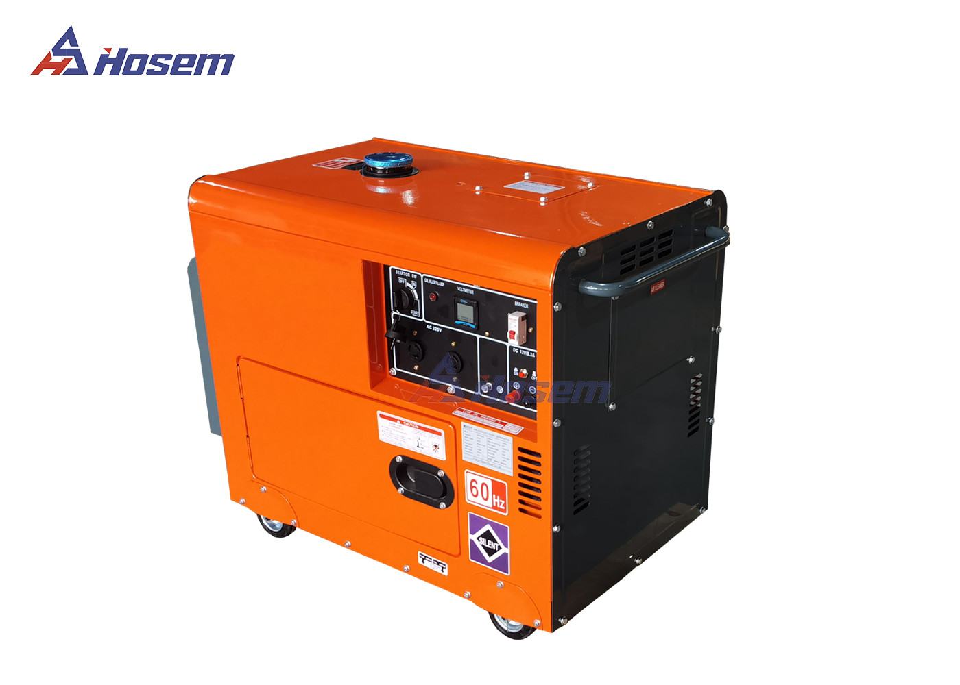 Quality 5kW Diesel Industrial Generator Set Portable 3000RPM 3600RPM for sale