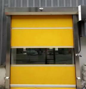 Quality Industrial Stacking Rapid Roller Doors High Speed Automatic Pvc Fabric for sale