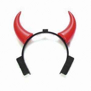 Quality Plastic Headwear in Toy Devil Horns, Suitable for Carnival, Party and Halloween Used for sale