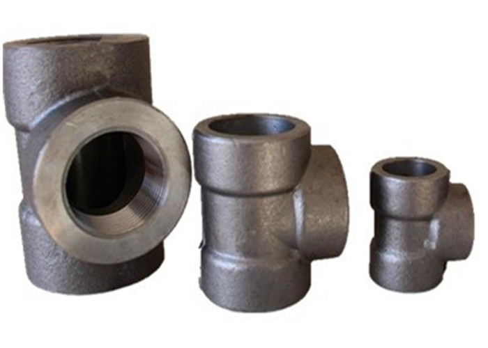 Quality Ansi B16.11 3000 Lbs Swe Equal Tee A105 Forged Steel Fittings for sale