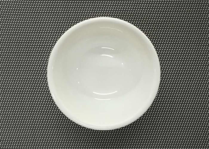 Quality Weight 181g Porcelain Dinnerware Sets Ceramic Round Soup Bowl With Logo Dia.10cm for sale