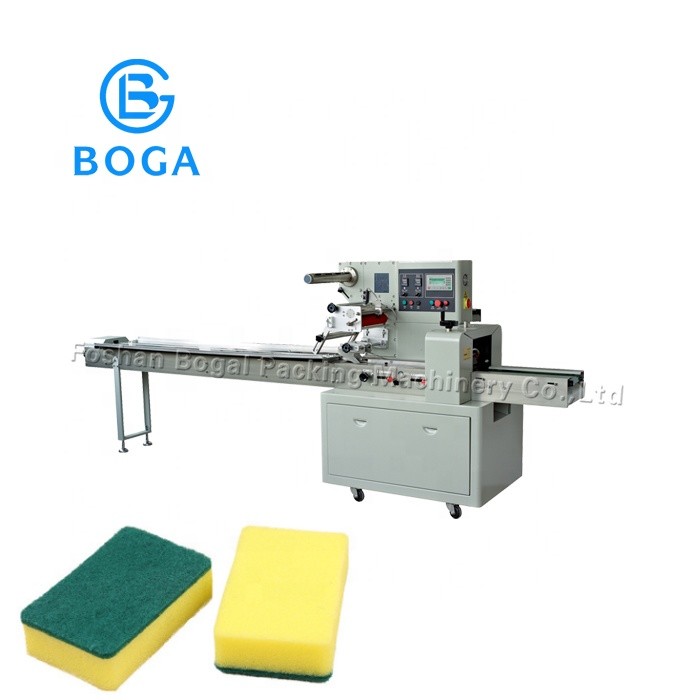 Quality Automatic Sponge Wet Towels Pillow Type Packing Machine Not Vacuum Electric for sale