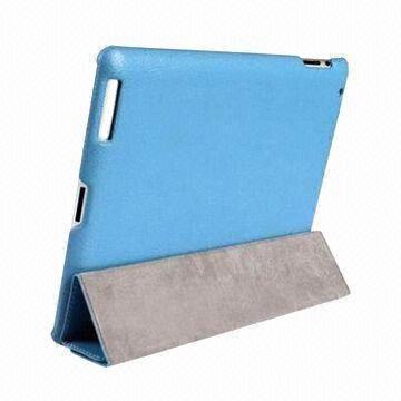 Quality PU Leather Case for iPad 2/3, with Excellent Texture, Available in Various Colors for sale