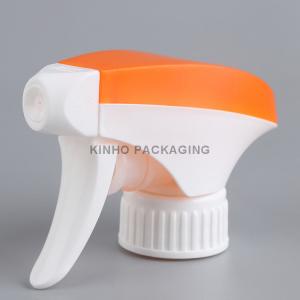 Quality Hand Spray Double Color Dual Shroud Mono Material Full All Plastic Trigger Sprayer Head For Spray Bottle 28/400 28/410 for sale