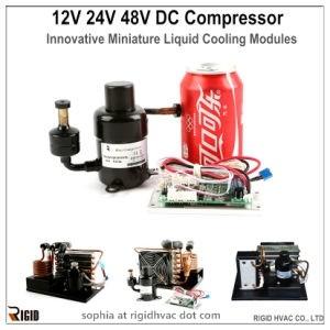 Quality 48V Miniature Cooler Compressor for Fluid Chiller and Cooler/refrigeration compressor/rotary compressor for sale