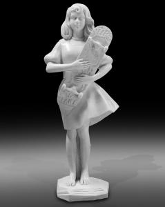 Quality High quality polish white marble statue sculpture for exhibition,stone carving supplier for sale
