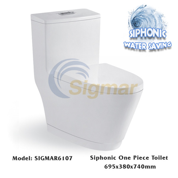 Quality SIGMAR6107 Economic Ceramic WC Toilet Wc Toilet Bowl S-Trap Ceramic Toilet for sale