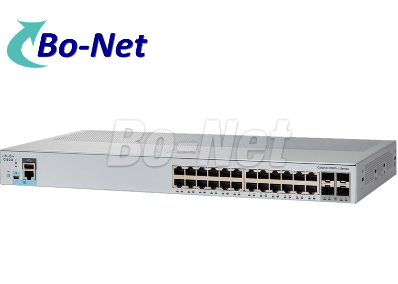 Quality Cisco WS-C2960L-24TQ-LL  Cisco Gigabit Switch 48 Port Ethernet Ports 4 x 10G SFP+Gigabit Switches for sale