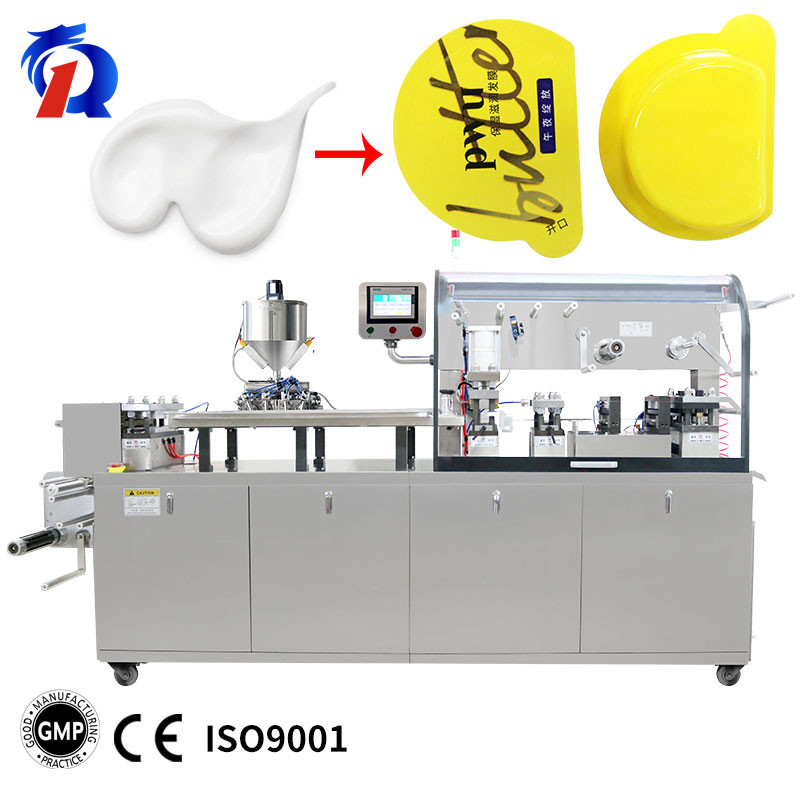 260s Flat Plate Liquid Ketchup Blister Packaging Machine For Chocolate Honey Jam