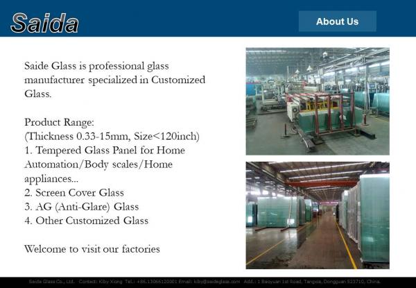 custom 2-6mm tempered AG AF Glass for 55inch 65inch 70inch Interactive Conference Room Monitor flat panel LCD