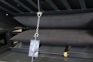 Quality Single-Three Phase Airbag Dock Leveler for Concrete Platform , Telescopic Dock Leveler for sale