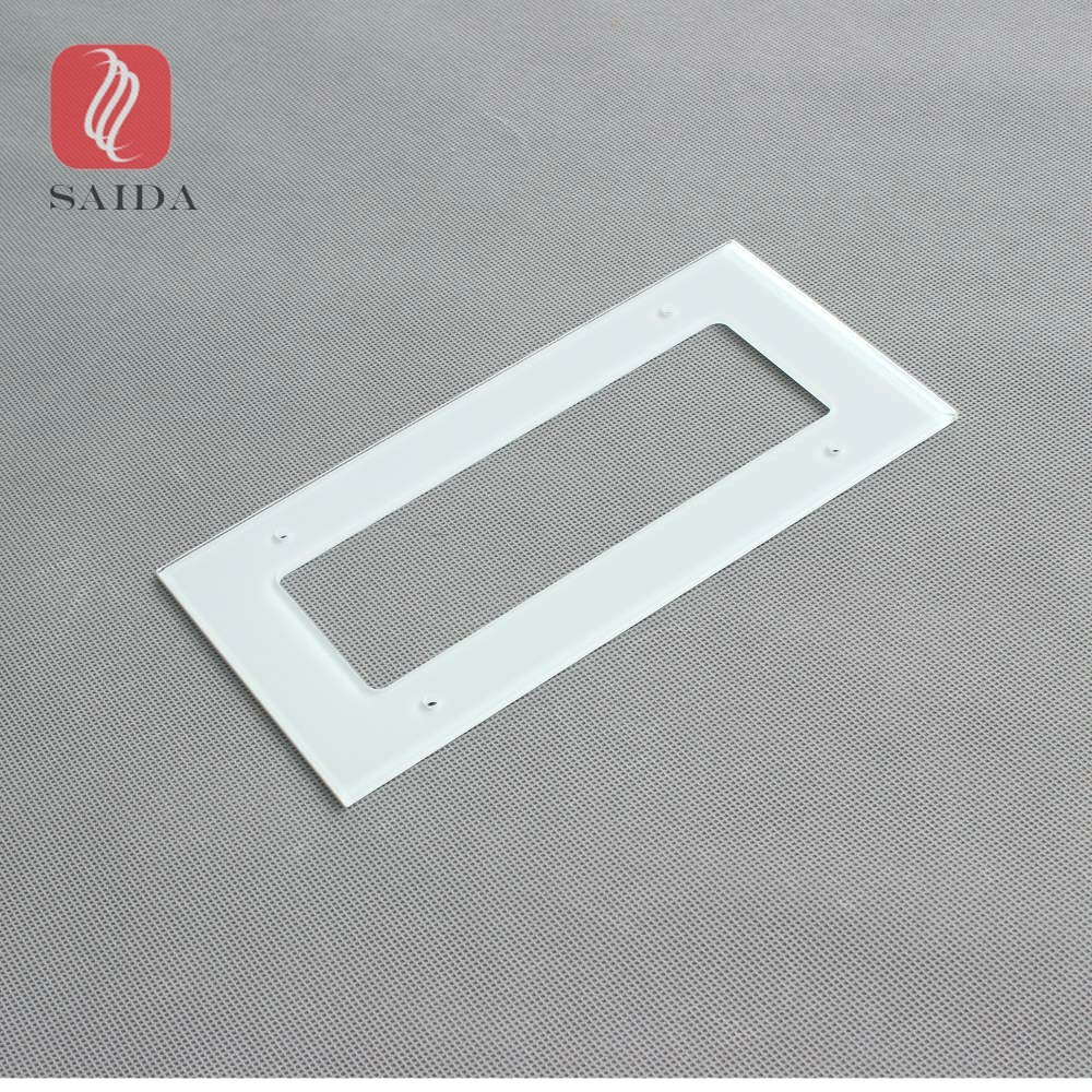 Quality 3MM 4MM 1gang glass plate for wall socket plate for sale