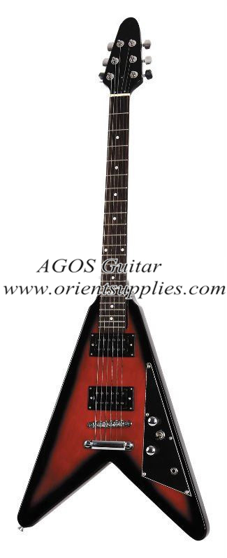 Quality 41&quot; V Shape Electric Guitar New mid-price AG41-V1 for sale